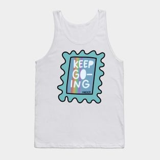 Keep Going Stamp Tank Top